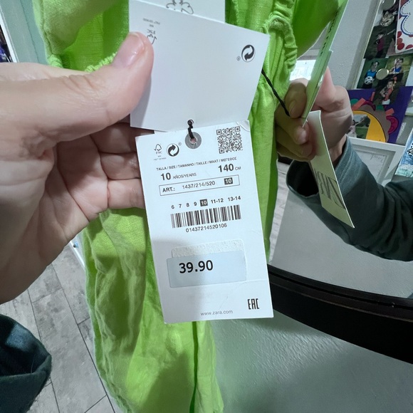 Zara Vibrant Green Sleeveless Jumpsuit - Picture 3 of 3